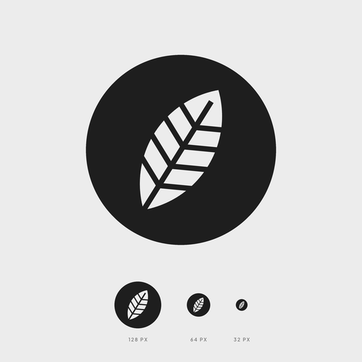 Square logo angle example